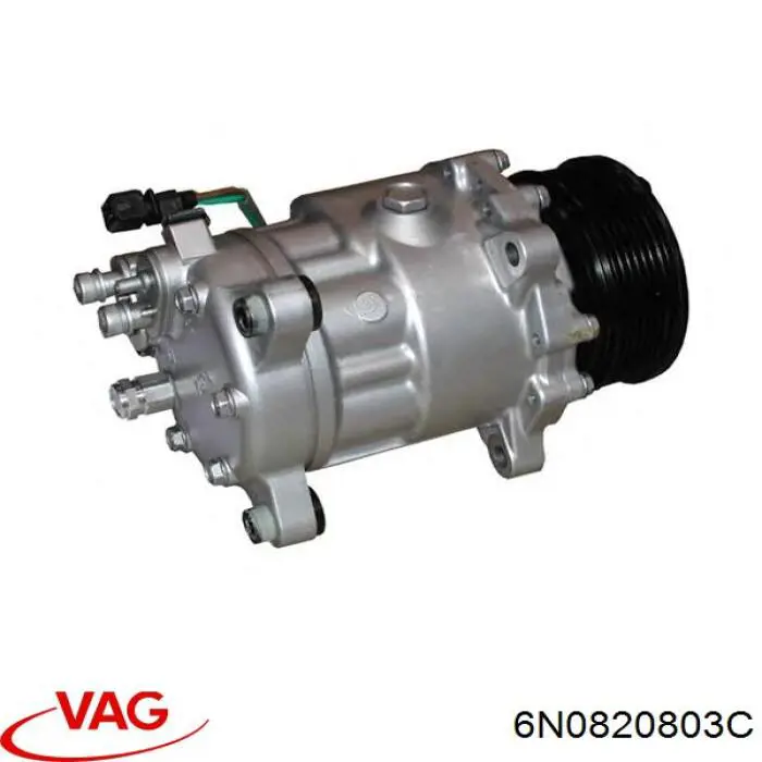 6N0820803C VAG compressor de aparelho de ar condicionado