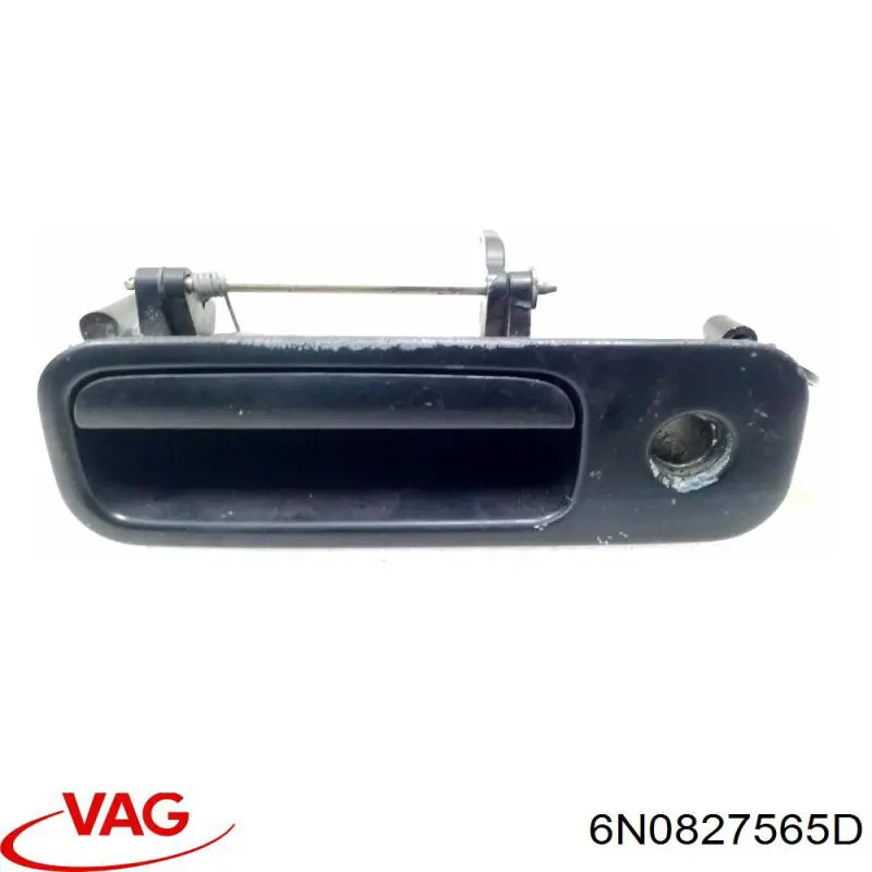 6N0827565D VAG Ручка крышки багажника/3-й/(5-й) двери, наружная