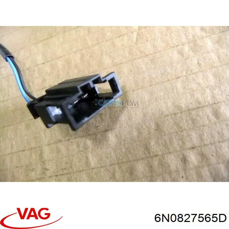 Ручка крышки багажника (двери 3/5-й задней) наружная 6N0827565D VAG