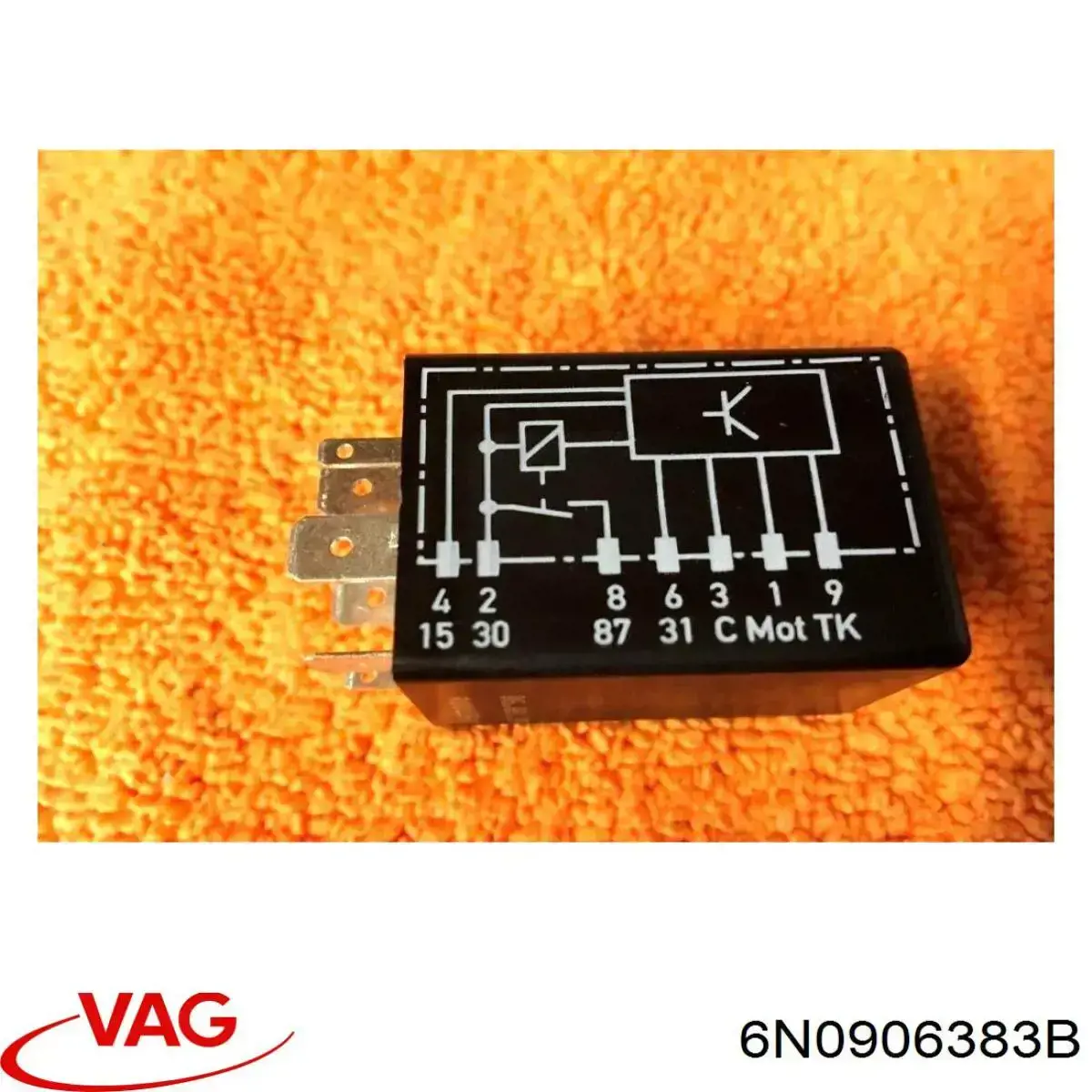 Реле электробензонасоса VAG 6N0906383B цена, от 136.31 USD