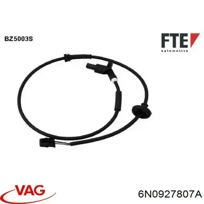 Купить 6N0927807A VAG Датчик АБС задний