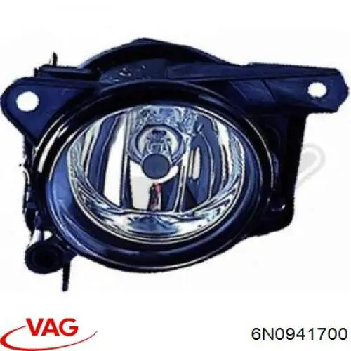 Фара противотуманная, правая VAG 6N0941700 цена, от 21.28 USD
