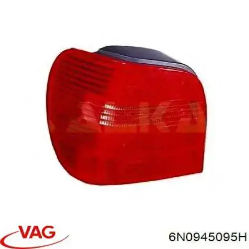 Фонарь задний левый Polcar 952587E