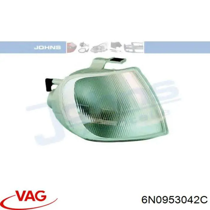Указатель поворота правый TYC 183587A52B