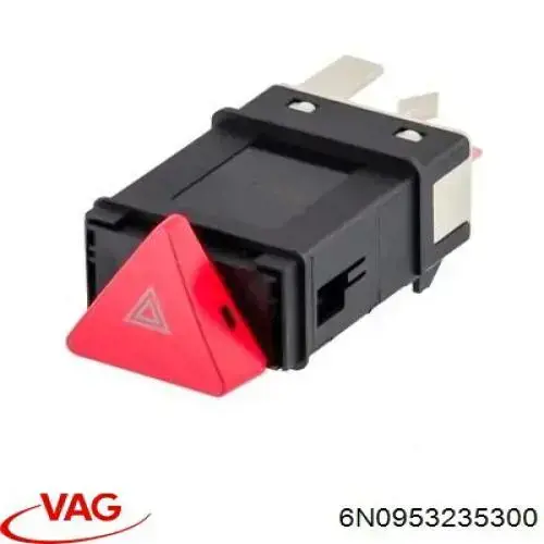 Кнопка аварийки 6N0953235300 VAG