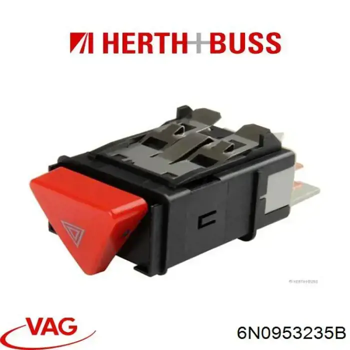 Кнопка аварийного сигнала VAG 6N0953235B цена, от 16.14 USD