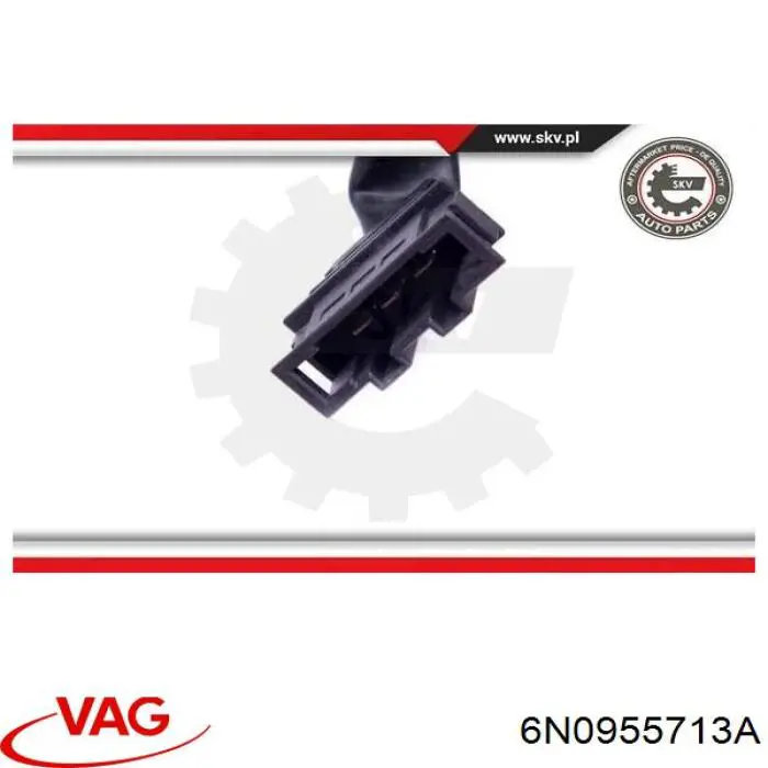 Купить 6N0955713A VAG Мотор стеклоочистителя заднего стекла