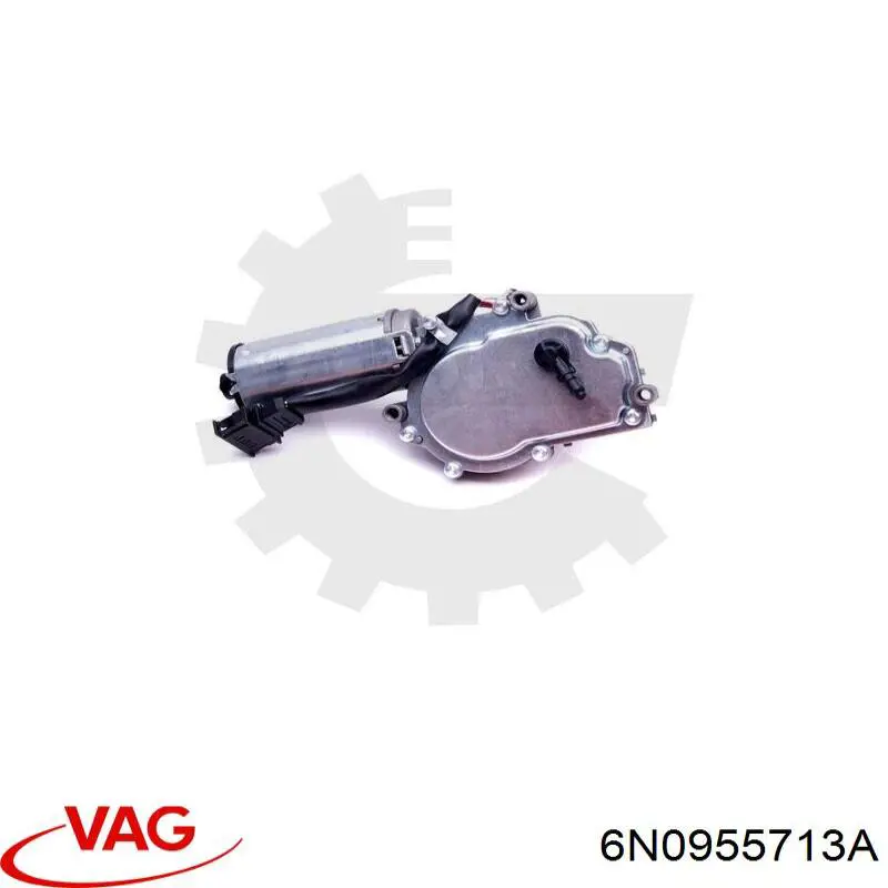 Моторчик заднего дворника 6N0955713A VAG