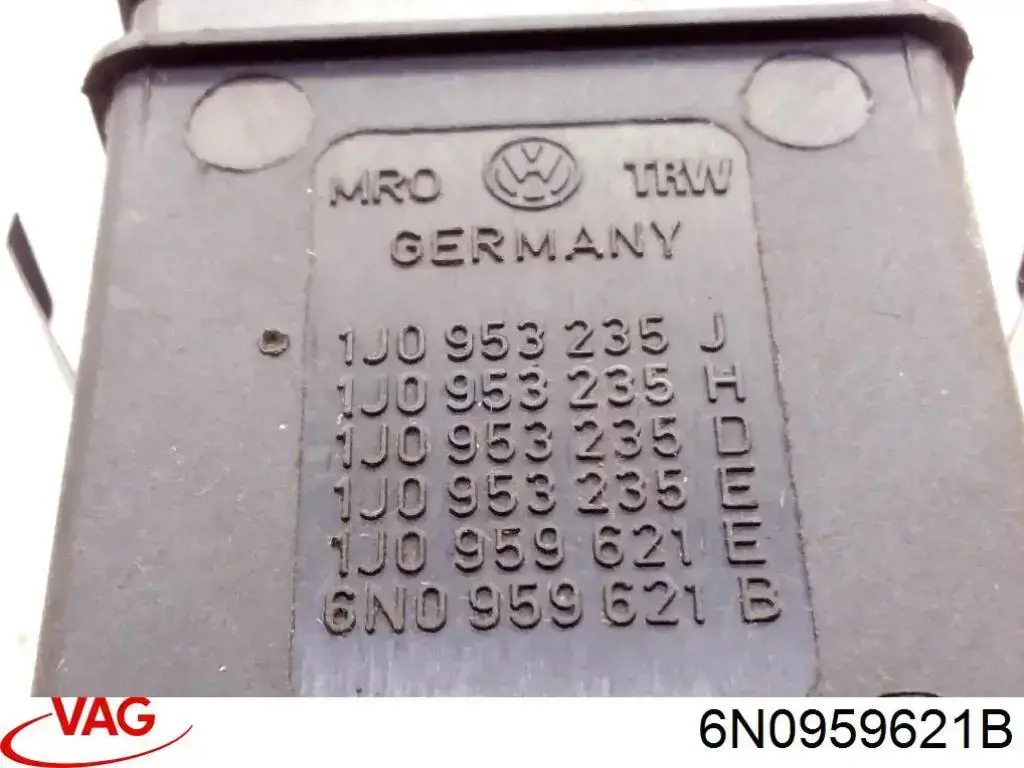  VAG 6N0959621B цена, от 11.83 USD