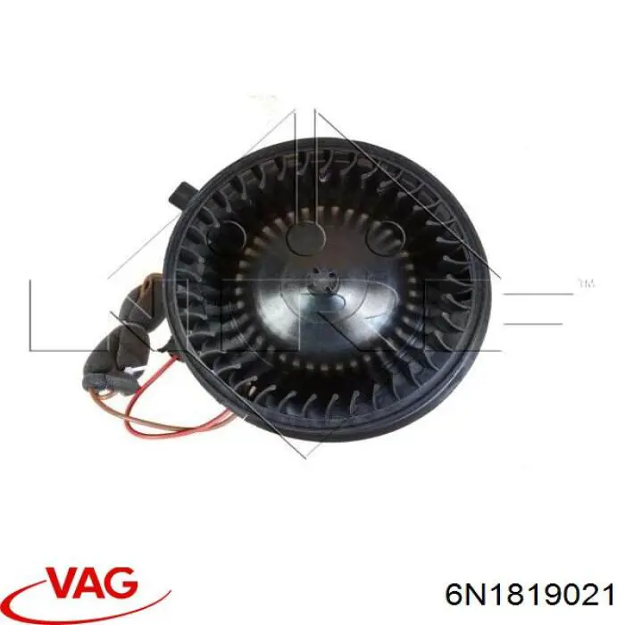 Мотор вентилятора печки (отопителя салона) VAG 6N1819021 цена, от 22.81 USD