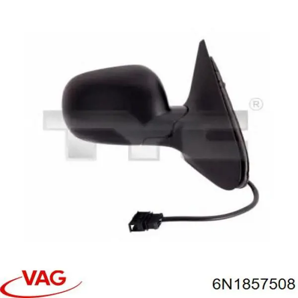Правое зеркало 6N1857508GRU VAG