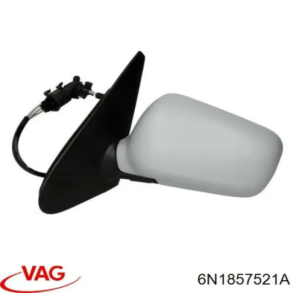 Зеркальный элемент водительского зеркала VAG 6N1857521A цена, от 6.68 USD