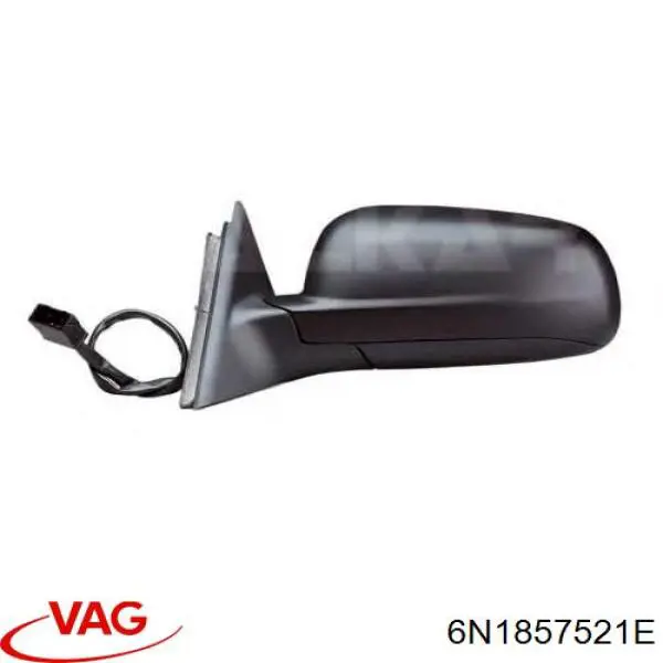 6N1857521E VAG Зеркальный элемент левого зеркала заднего вида