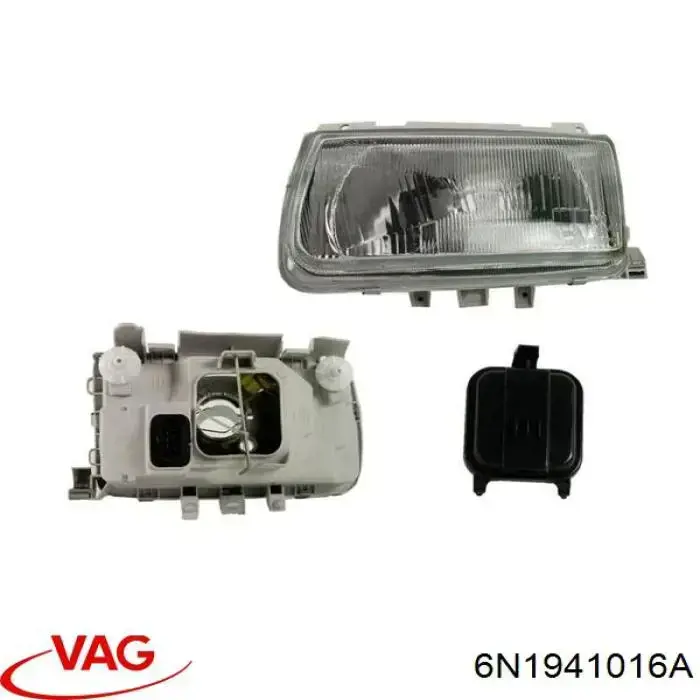 Фара правая 6N1941016A VAG