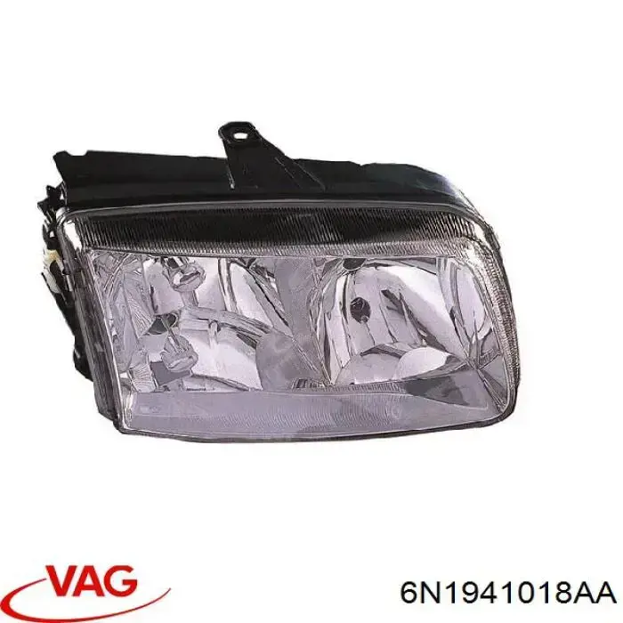 Правая фара 6N2941018N VAG