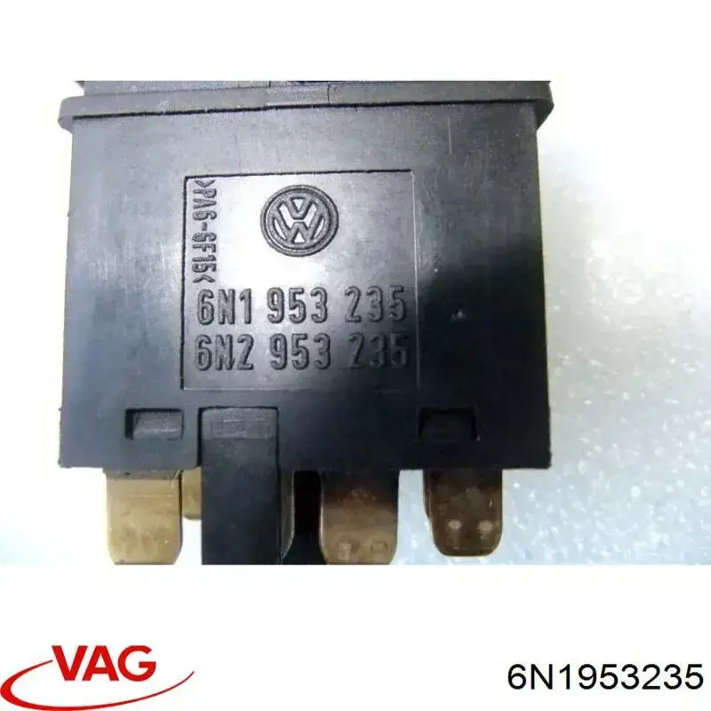 Кнопка аварийного сигнала VAG 6N1953235B41 цена, от 7.06 USD