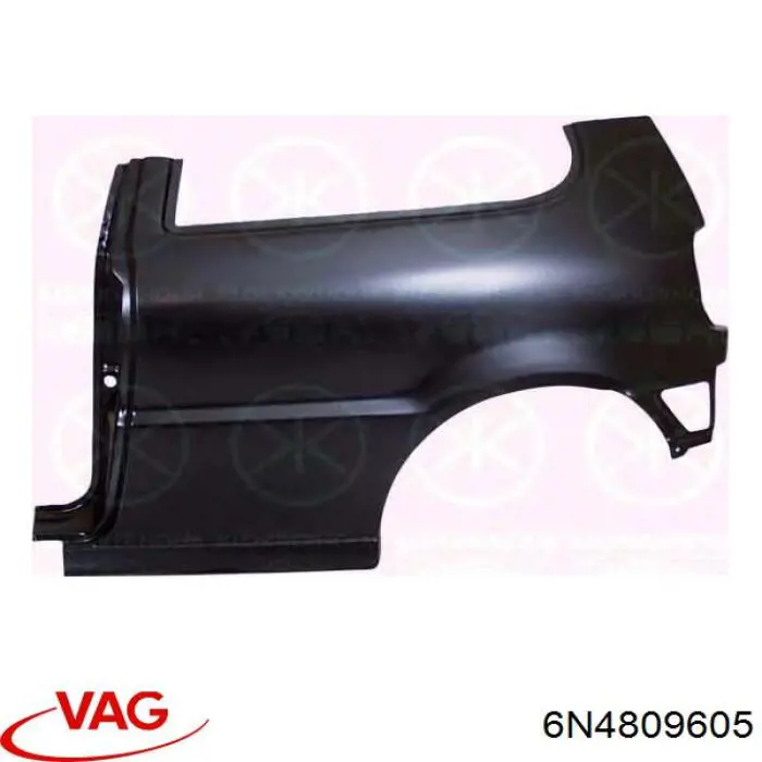 Боковая часть задняя левая VAG 6N4809605 цена, от 216.27 USD