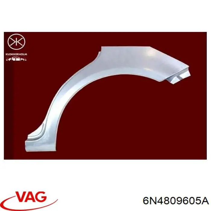 Боковая часть задняя левая VAG 6N4809605A цена, от 216.27 USD