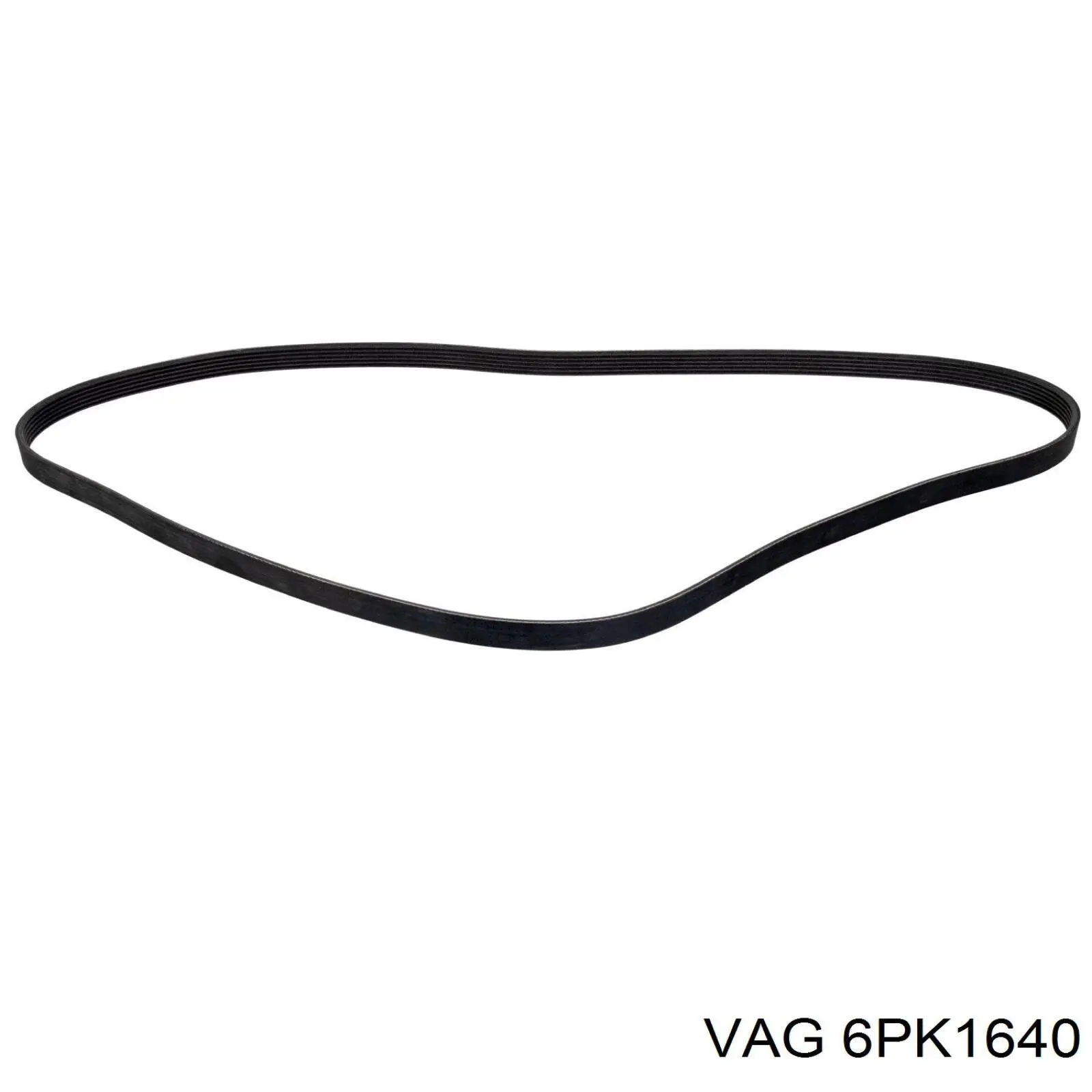 Клиновый ремень VAG 6PK1640 цена, от 12.83 USD