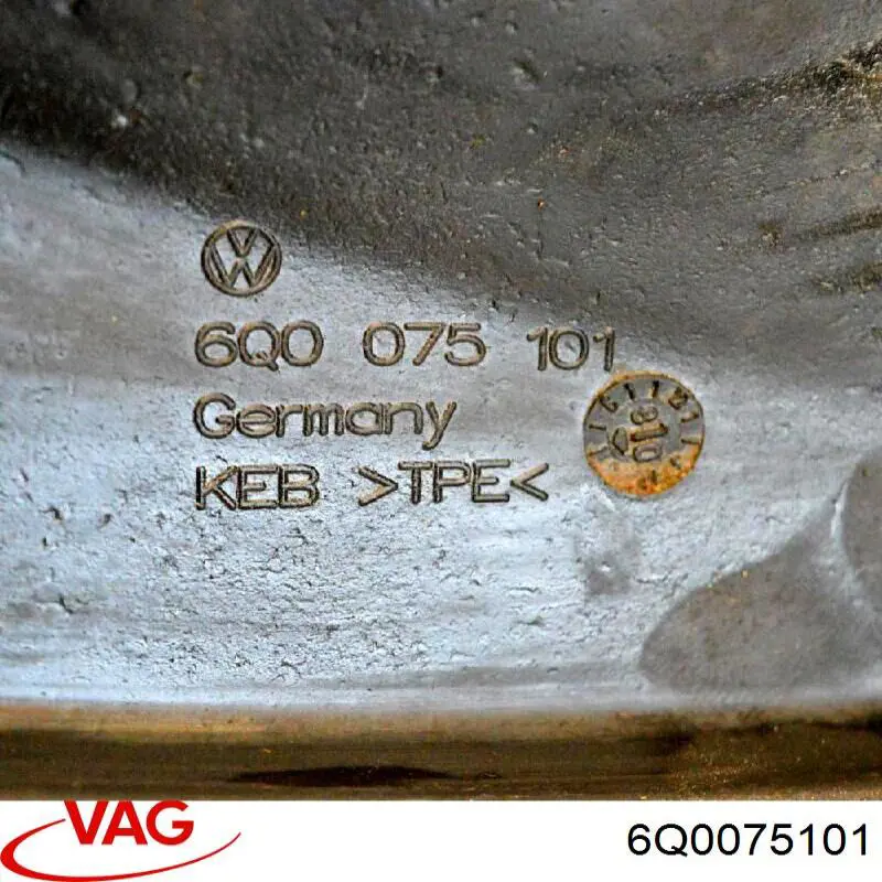 Брызговики задние, комплект на Volkswagen Polo IV 9N, 9A