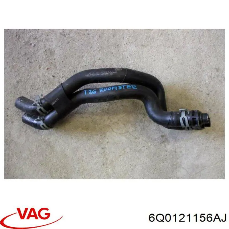 Шланг радиатора, нижний VAG 6Q0121156AJ цена, от 25.34 USD