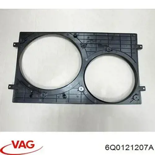 Диффузор радиатора охлаждения VAG 6Q0121207A цена, от 7.70 USD