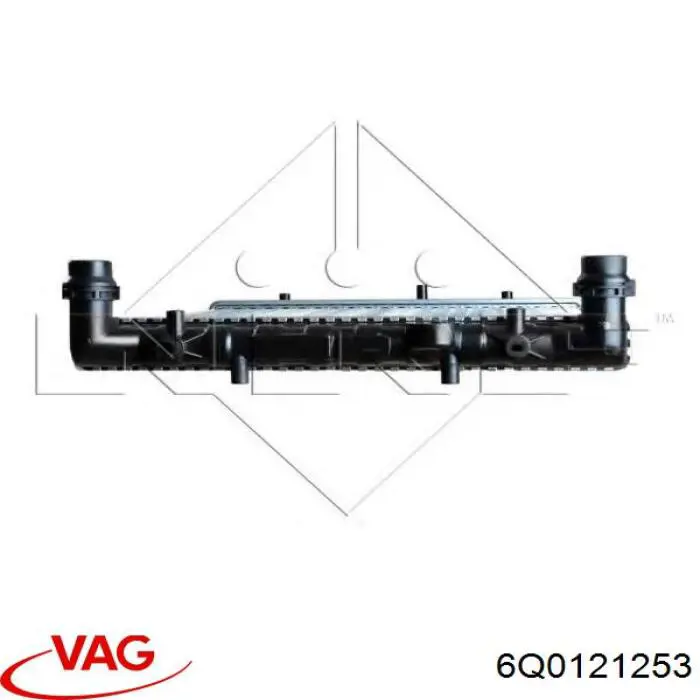 Радиатор охлаждения VAG 6Q0121253