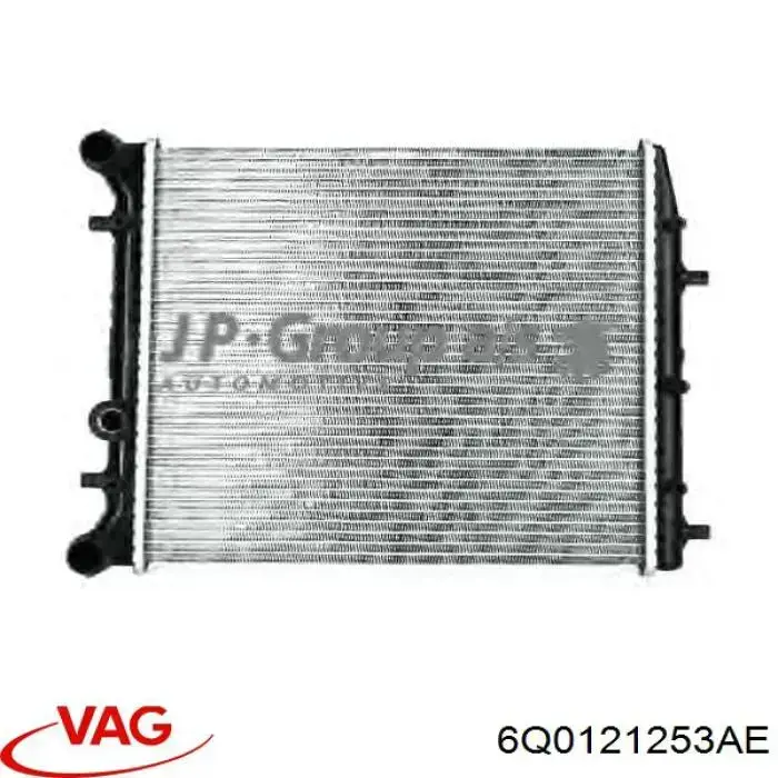 Радиатор охлаждения двигателя VAG 6Q0121253AE цена, от 38.37 USD