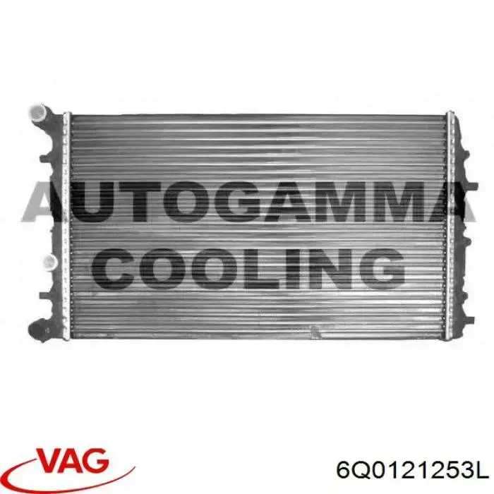Радиатор охлаждения двигателя VAG 6Q0121253L цена, от 41.09 USD