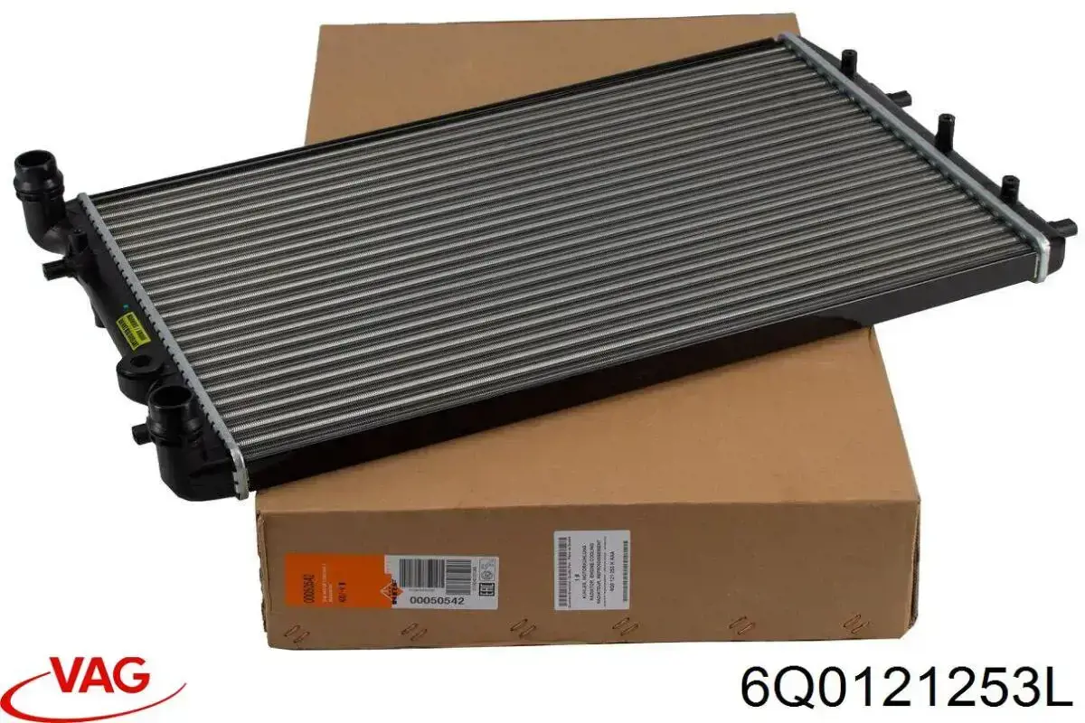 Купить 6Q0121253L VAG Радиатор водяной