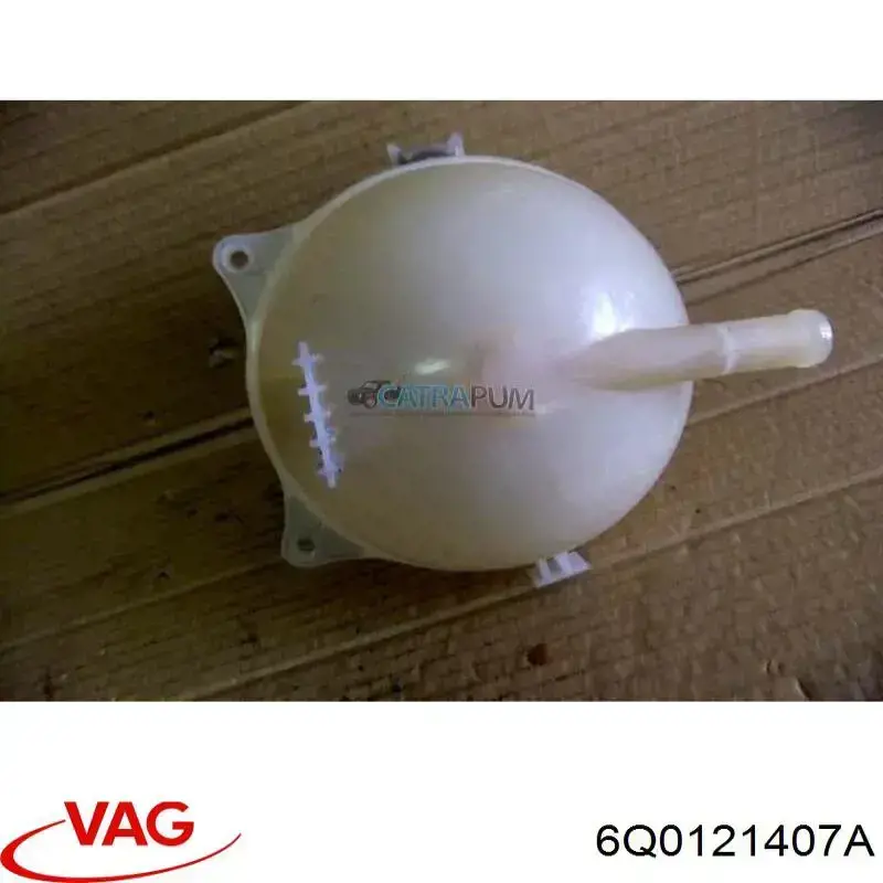 Купить 6Q0121407A VAG Водяной бачок системы охлаждения