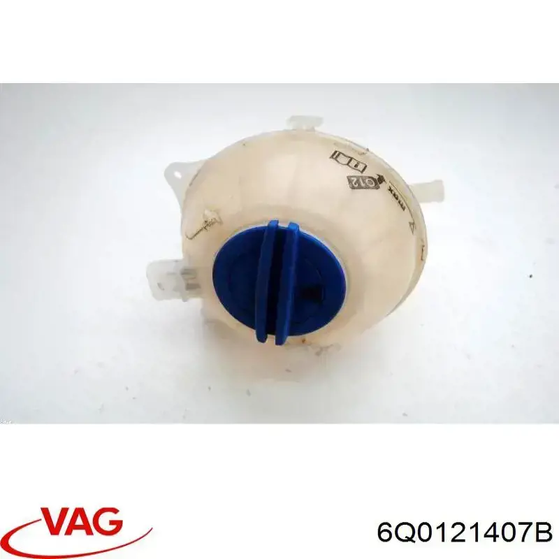 Купить 6Q0121407B VAG Водяной бачок системы охлаждения