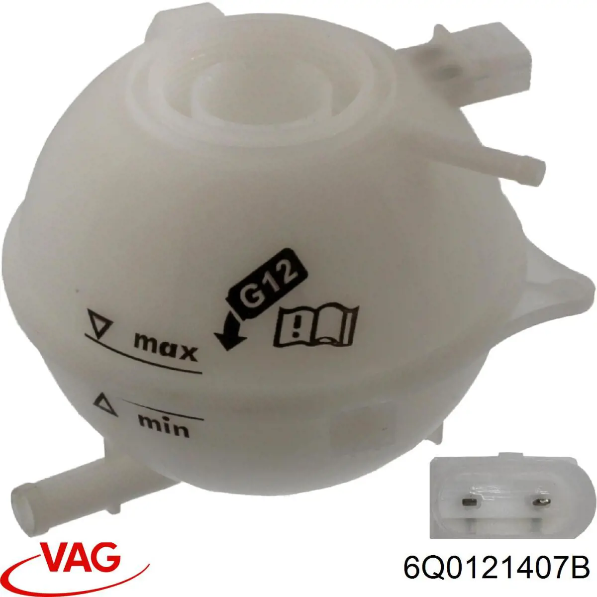 Бачок системы охлаждения 6Q0121407B VAG