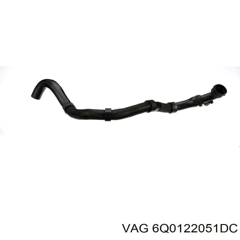 Шланг радиатора, нижний VAG 6Q0122051DC цена, от 27.71 USD