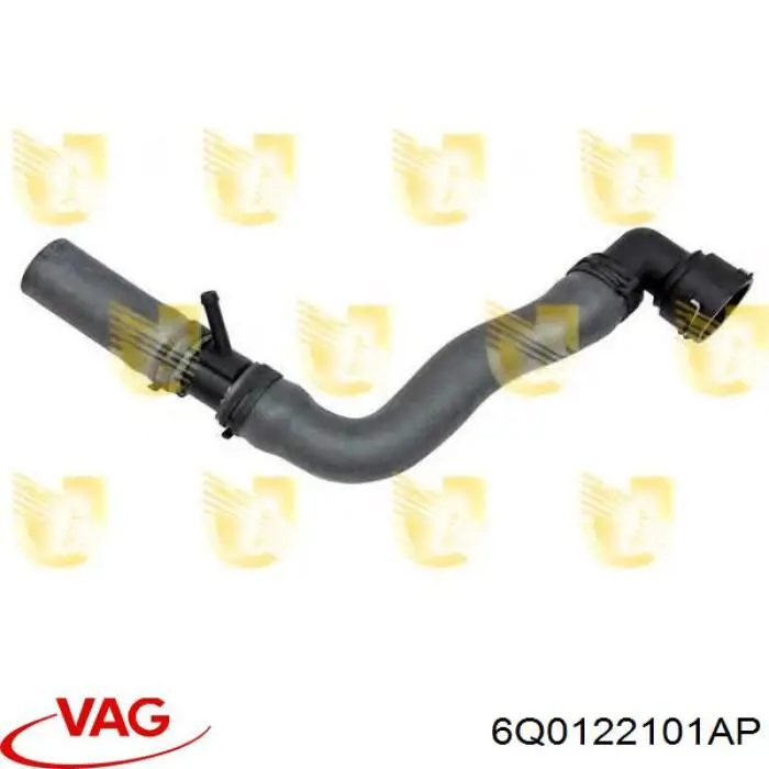 Купить 6Q0122101BG VAG Патрубок радиатора