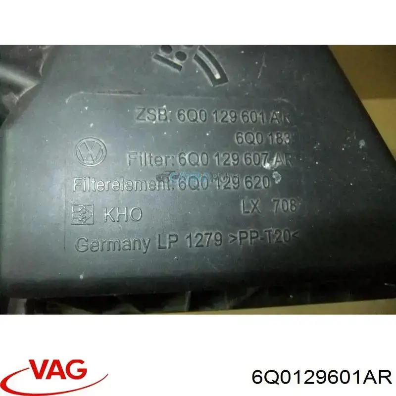 Корпус фильтра 6Q0129607AK VAG