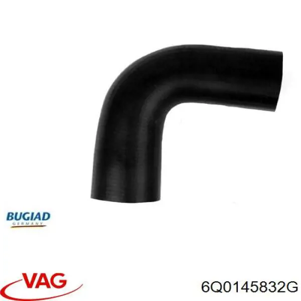 Шланг/патрубок интеркуллера VAG 6Q0145832G цена, от 6.98 USD