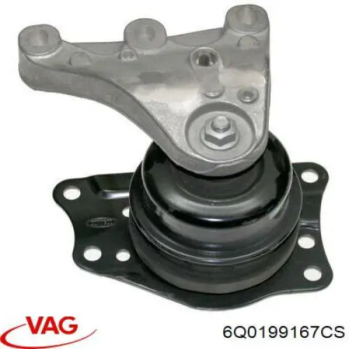 Подушка двигателя 6Q0199167CS VAG