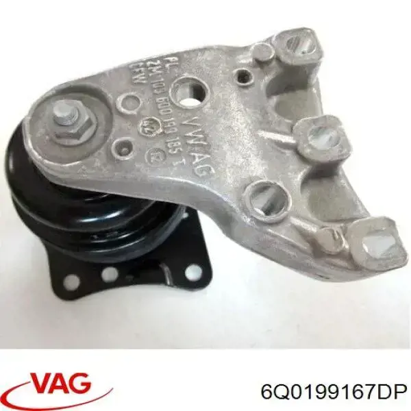 6Q0199167DP VAG подушка (опора двигателя задняя)
