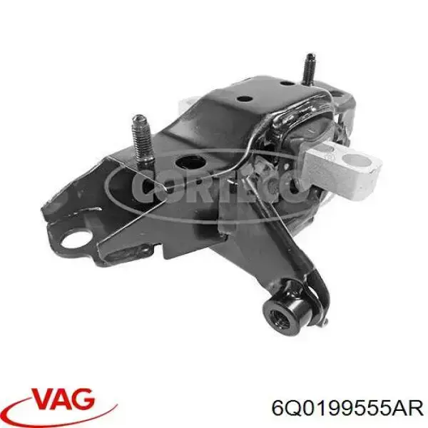 Левая подушка двигателя 6Q0199555AR VAG