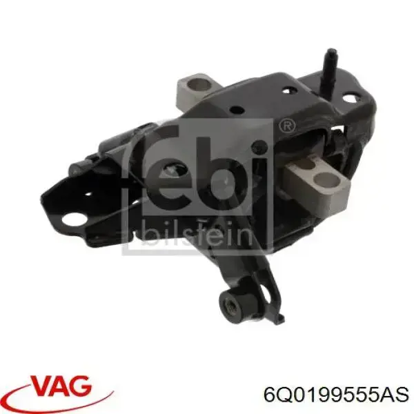 Купить 6Q0199555AS VAG Левая подушка двигателя