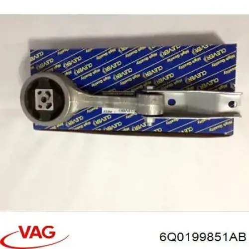 6Q0199851AB VAG подушка (опора двигателя задняя)