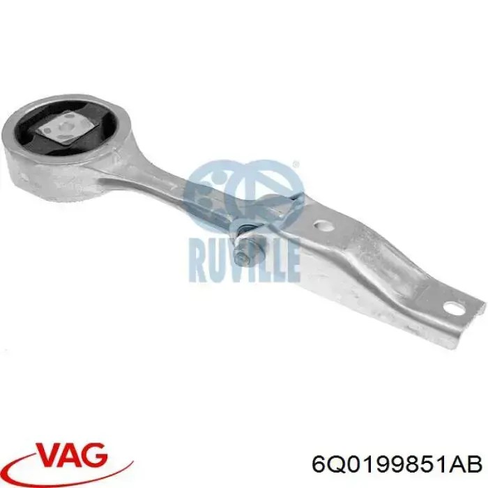 Coxim (suporte) traseiro de motor VAG 6Q0199851AB preço, a partir de 63,61 USD