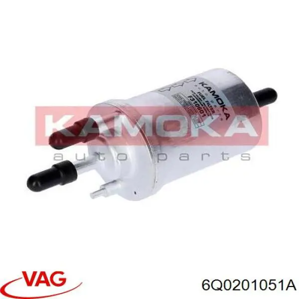 Купить 6Q0201051A VAG Фильтр-отстойник топлива грубой очистки