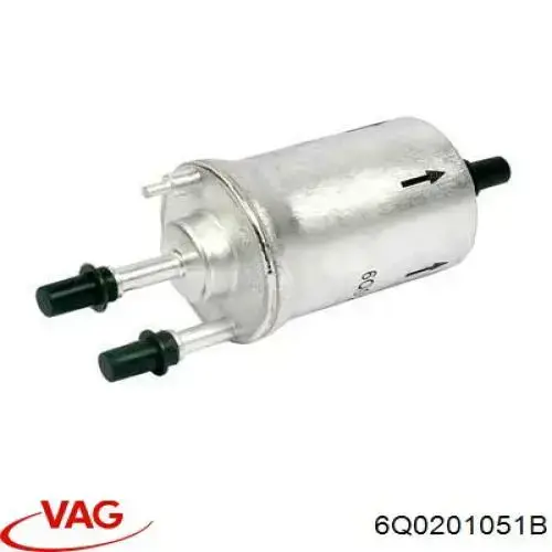 Фильтр тонкой очистки топлива VAG 6Q0201051B цена, от 17.77 USD