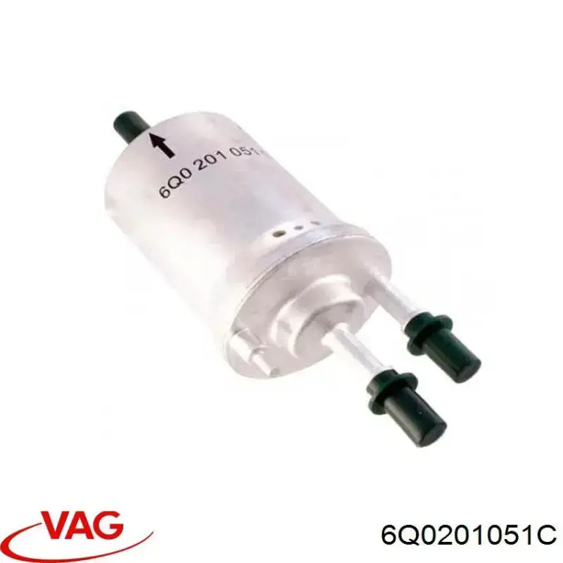 Купить 6Q0201051C VAG Фильтр-отстойник топлива грубой очистки