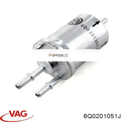 Filtro de combustível 6Q0201051J VAG