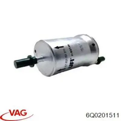 Купить 6Q0201511 VAG Фильтр-отстойник топлива грубой очистки