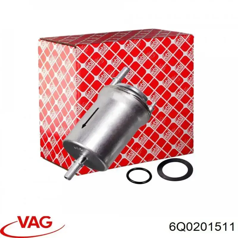 Купить 6Q0201511 VAG Фильтр-отстойник топлива грубой очистки