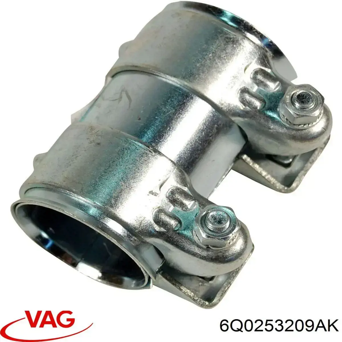 Центральная часть глушителя 6Q0253209N VAG